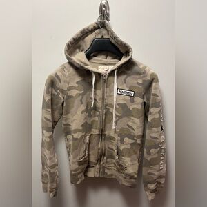 *Hollister Ladies’ Rugged Camo Zip-Up Hoodie